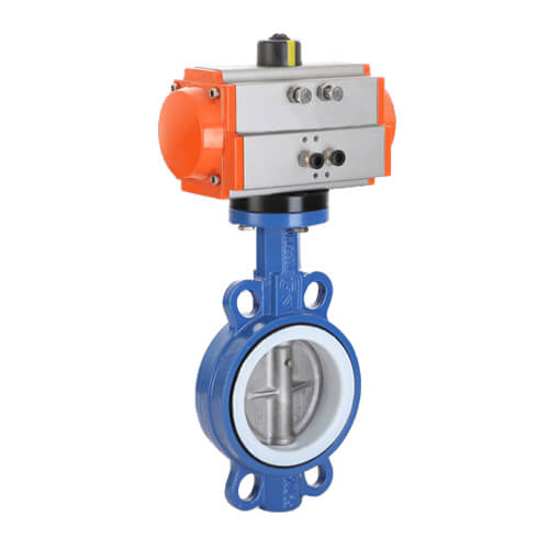 Actuated Butterfly Valve